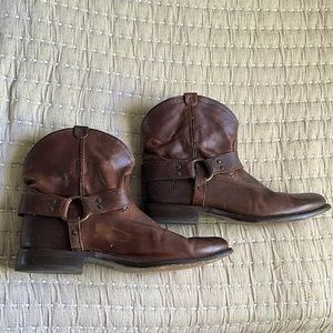Frye Wyatt Harness Ankle Boot
